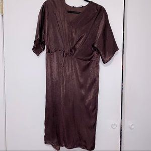 Zara dress, size L, purple, NWT